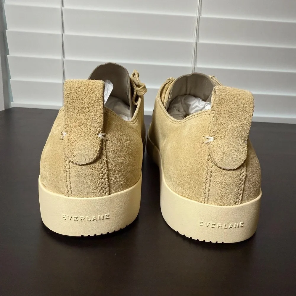 Everlane Desert Pebble Loafer Men's Size 12 Beige Suede Slip-On Round Toe Casual
